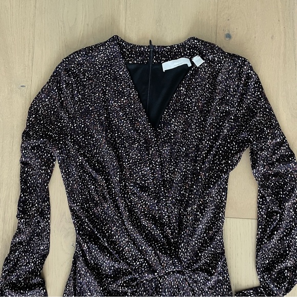 Hugo BOSS Exandria Twist Front Midi Dress - Picture 4 of 9